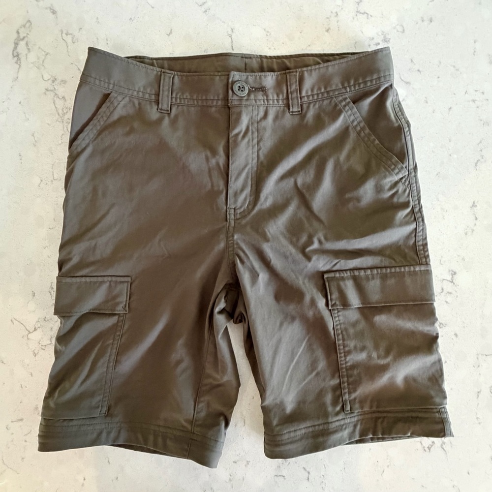 REI Sahara Convertible Hiking Pants/Shorts - Boys Large (14-16) - Green - Picture 5 of 8